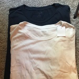 Two men’s  j. Crew t shirts